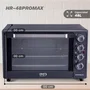 Grunkel HR-48PROMAX Horno Eléctrico de Sobremesa 48L Negro